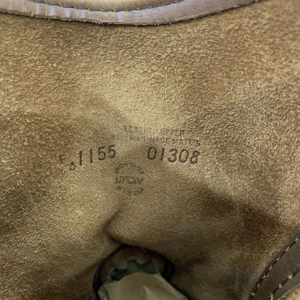 Red Wing Pecos Nailseat 1155 Brown Vintage Pull on Roper Work BOOTS 12 D USA